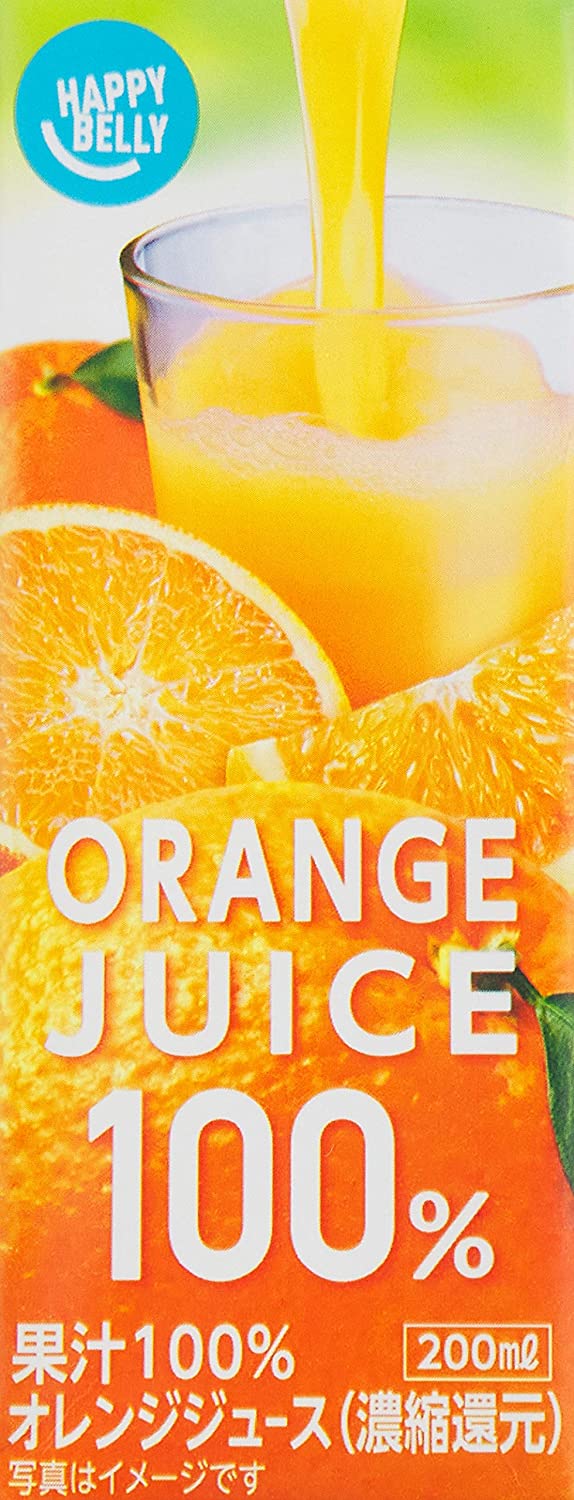 パック：オレンジジュース